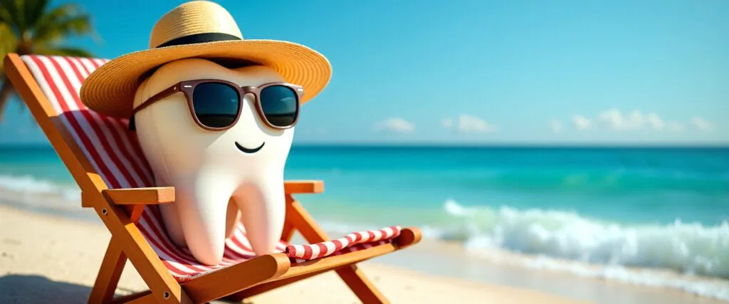 tooth on spring break 